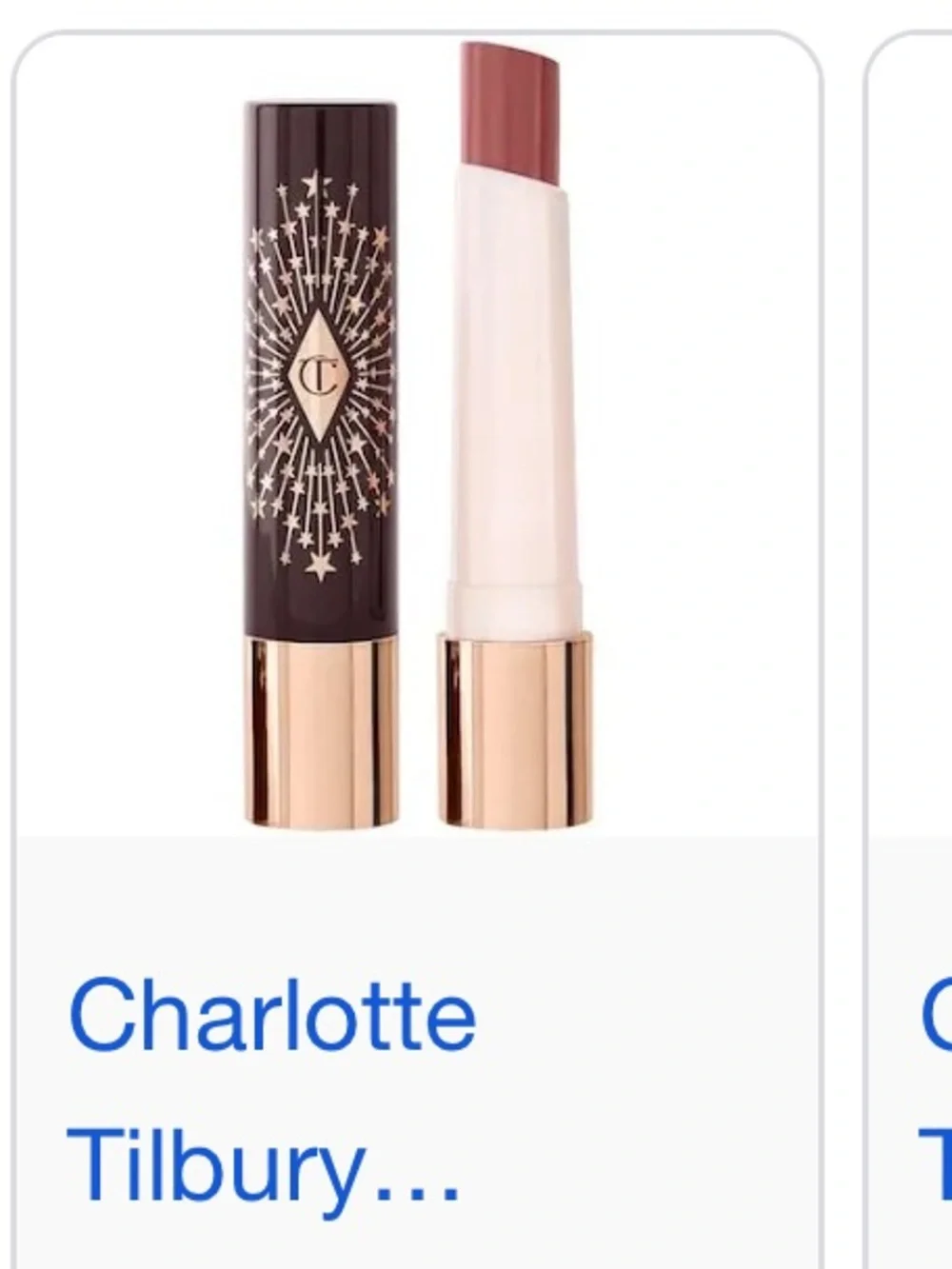 Charlotte Tilbury lightweight balm